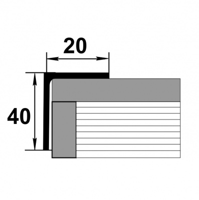 Уп 14-27.2700.515 / угол 40*20*2